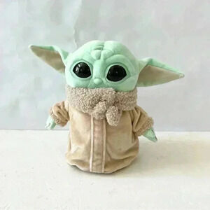Star Wars Mandalorian Yoda The Child Beanie Plush Stuffed Disney Mattel 8”